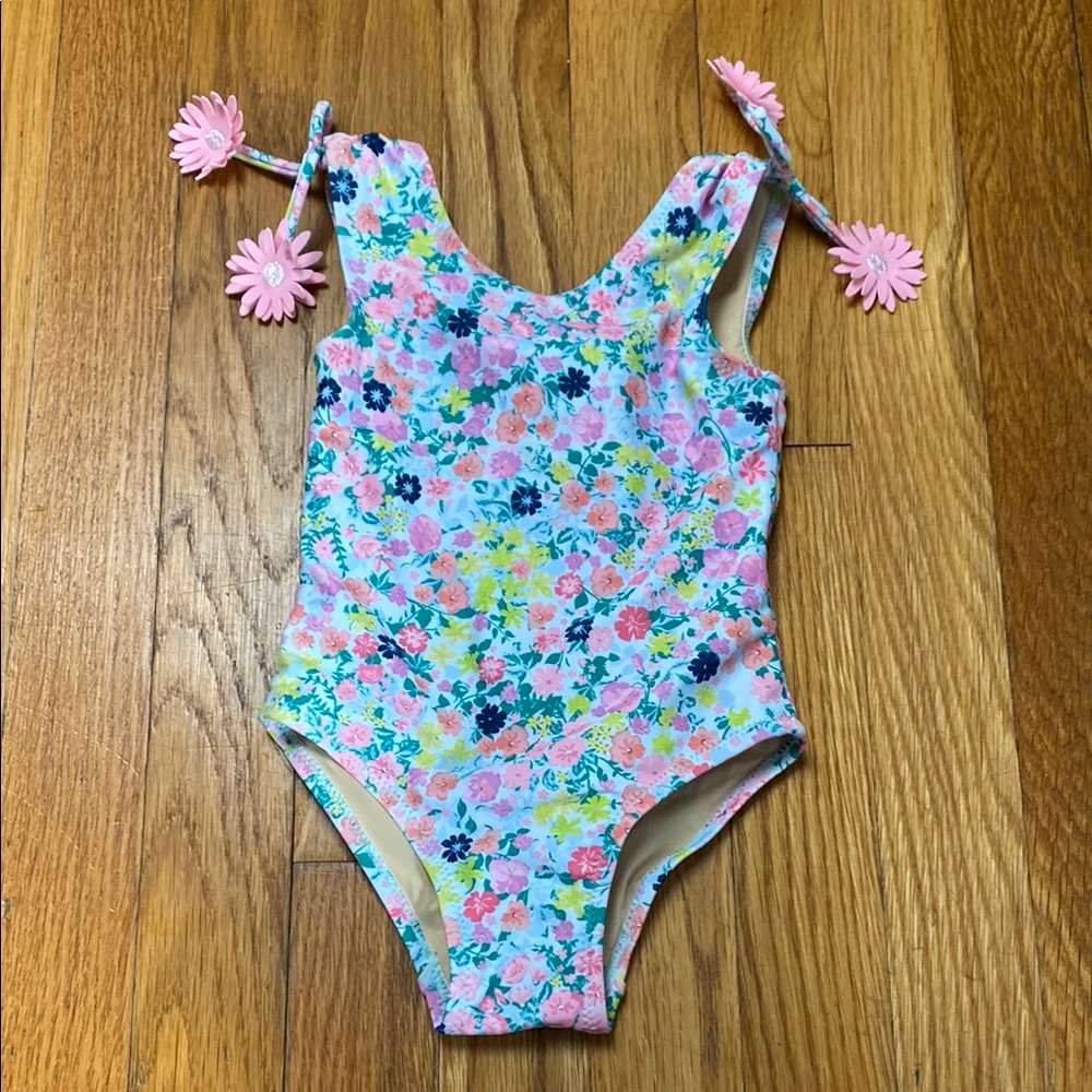 NWT Shade Critters Floral One Piece Swim